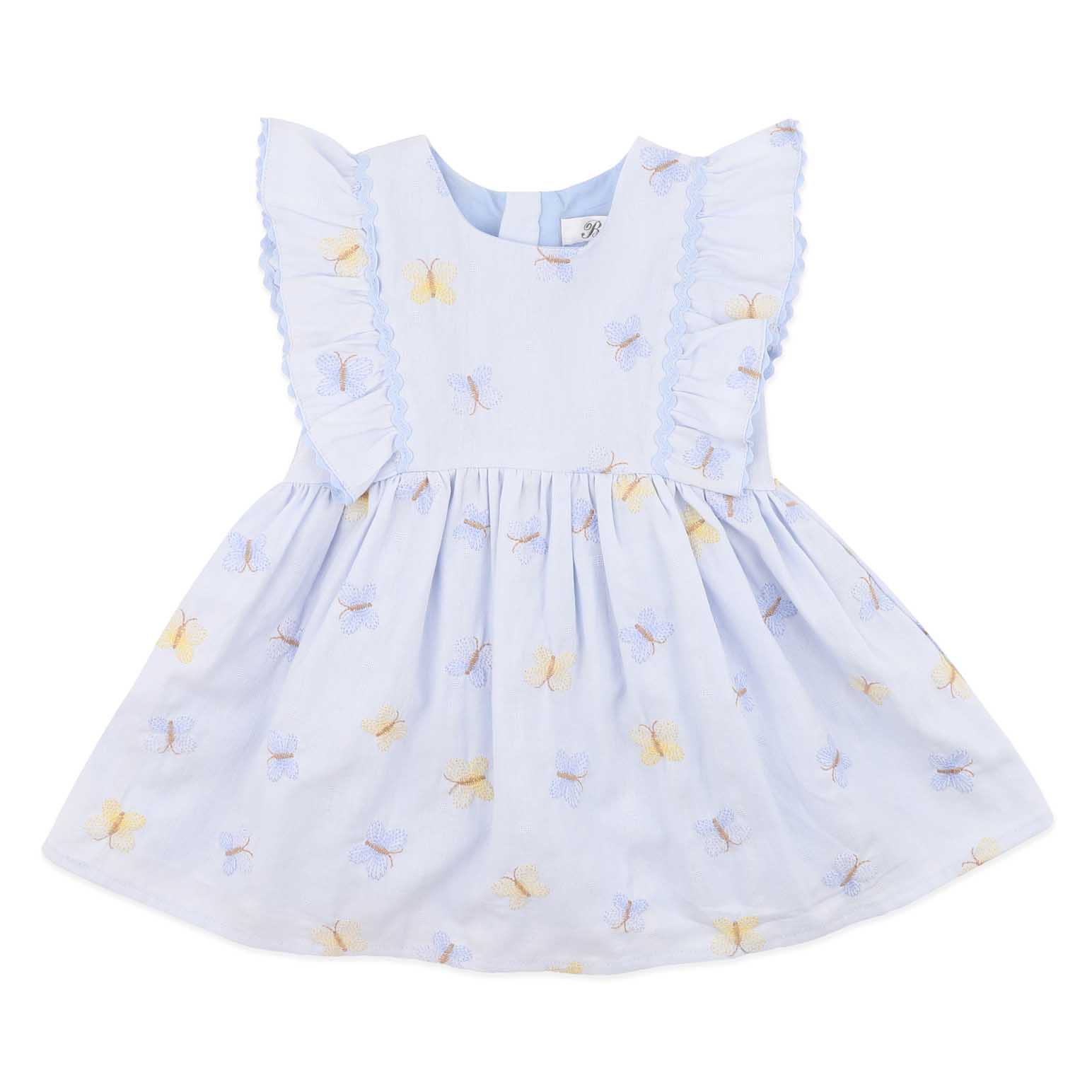 B&eacute;b&eacute; Libby Embroidered Butterfly Dress 00-2Y
